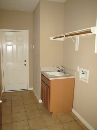 Inside View - Laundry Room